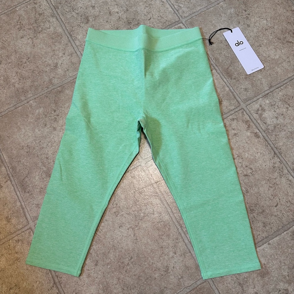 ALO Mint cropped Leggings